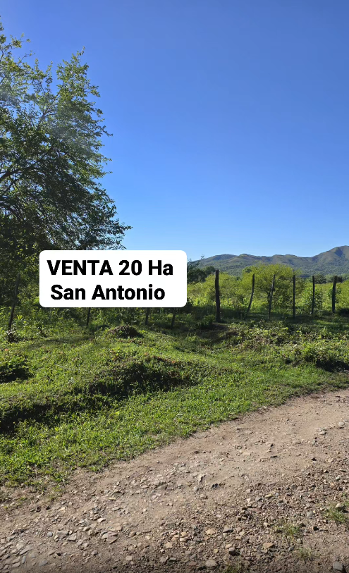 Terreno de 20 hectáreas en San Antonio